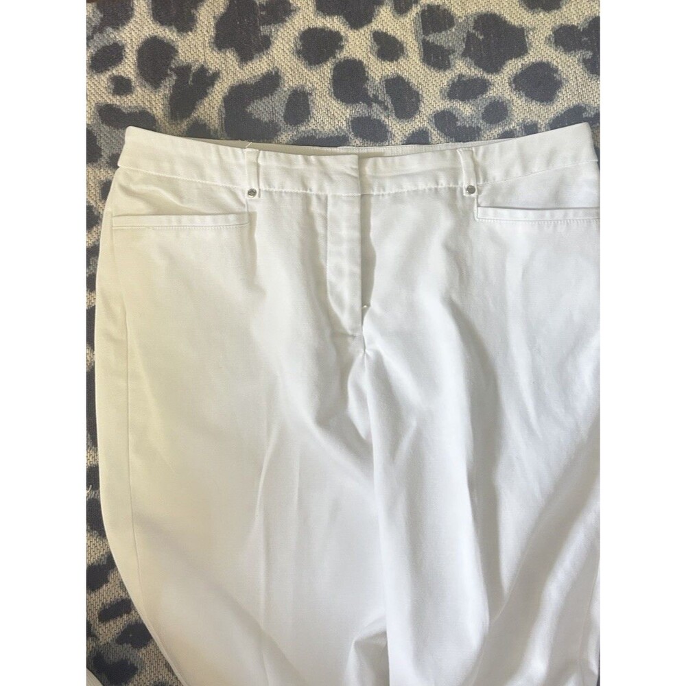 Tanjay (10P) White  Capri Pants